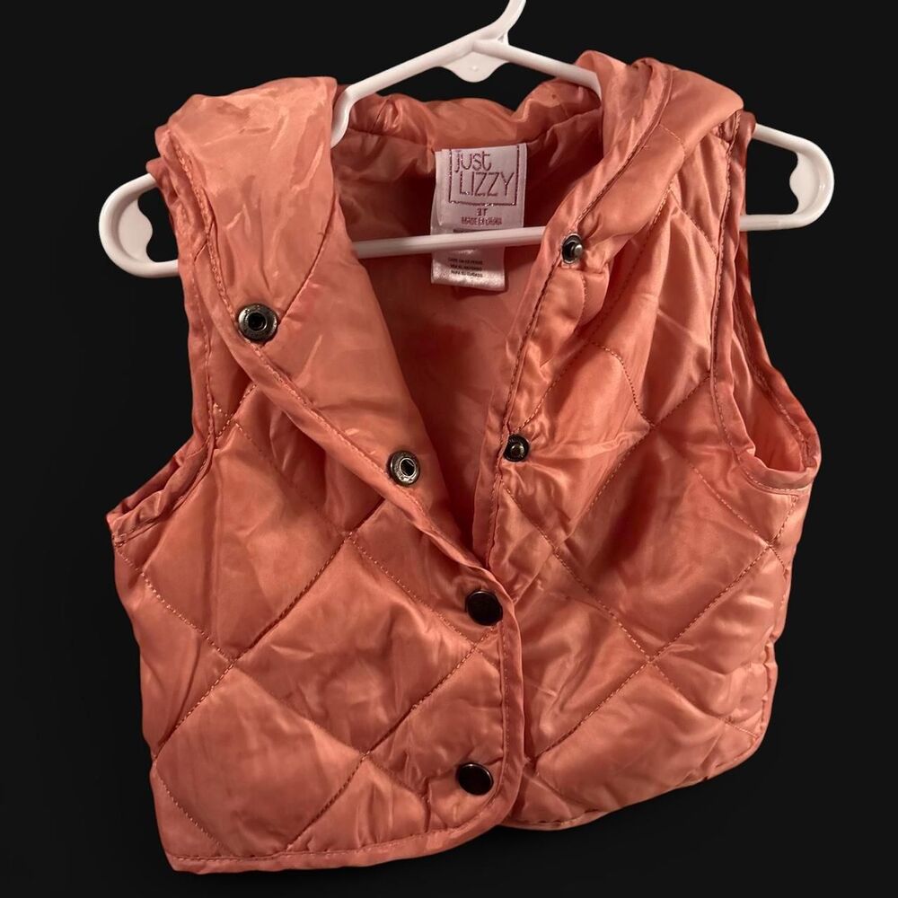 Unbranded Women's Pink and Orange Gilet